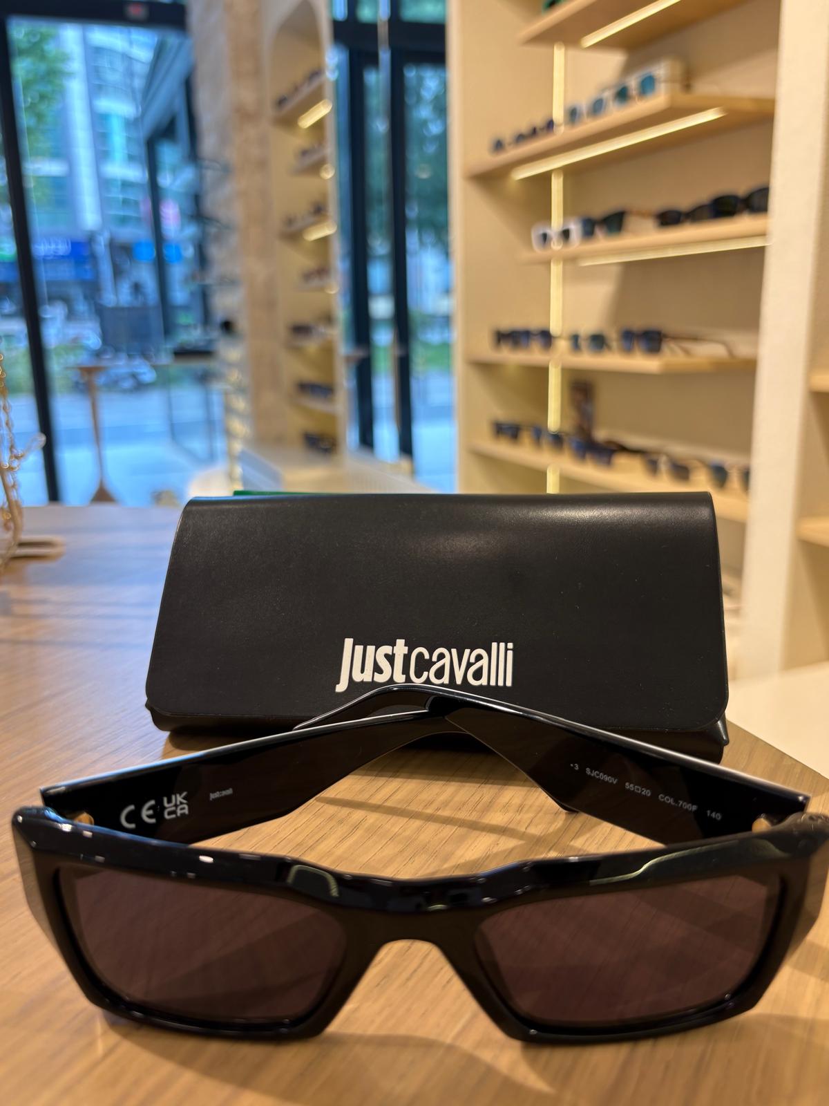 Just Cavalli SJC090V 700F – Siyah Uniseks Güneş Gözlüğü