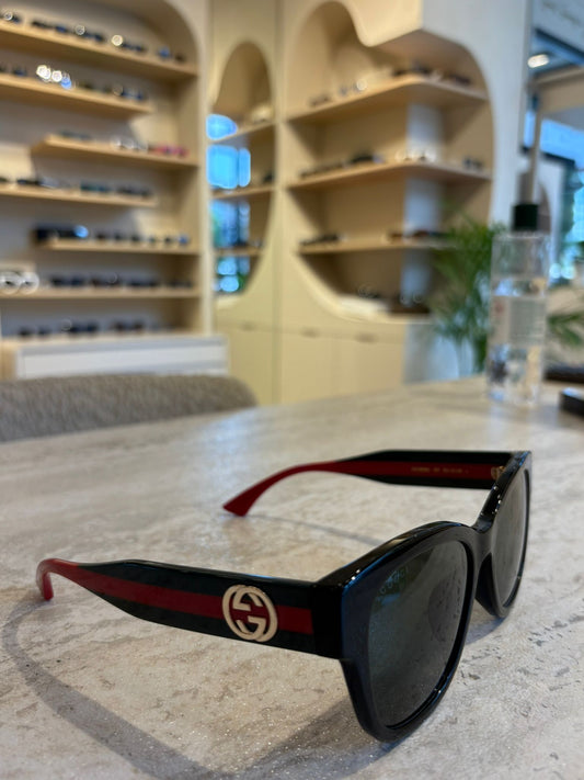 GUCCI YENİ SEZON KIRMIZI SİYAH GÜNEŞ GÖZLÜĞÜ