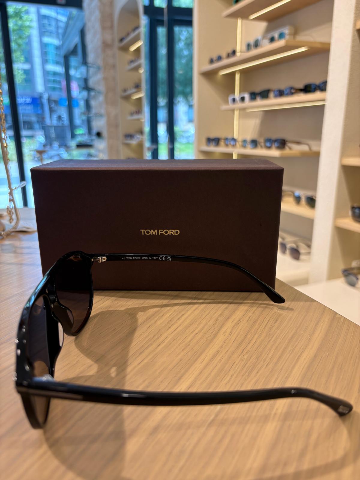 Tom Ford Bruce TF1026-N ECO 01D – Polarize Aviator Güneş Gözlüğü | Pelin Canlı Optik