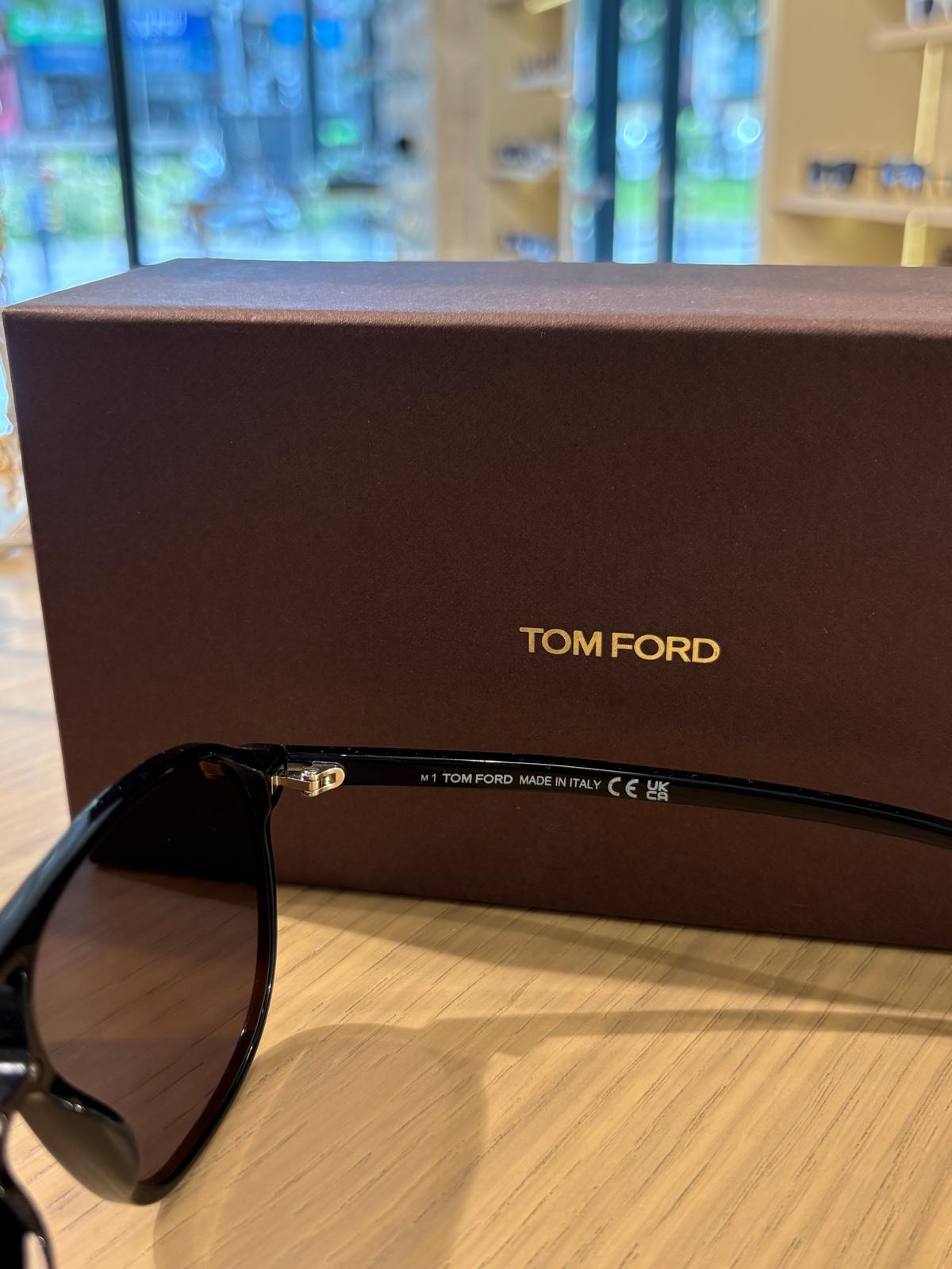 Tom Ford Bruce TF1026-N ECO 01D – Polarize Aviator Güneş Gözlüğü | Pelin Canlı Optik