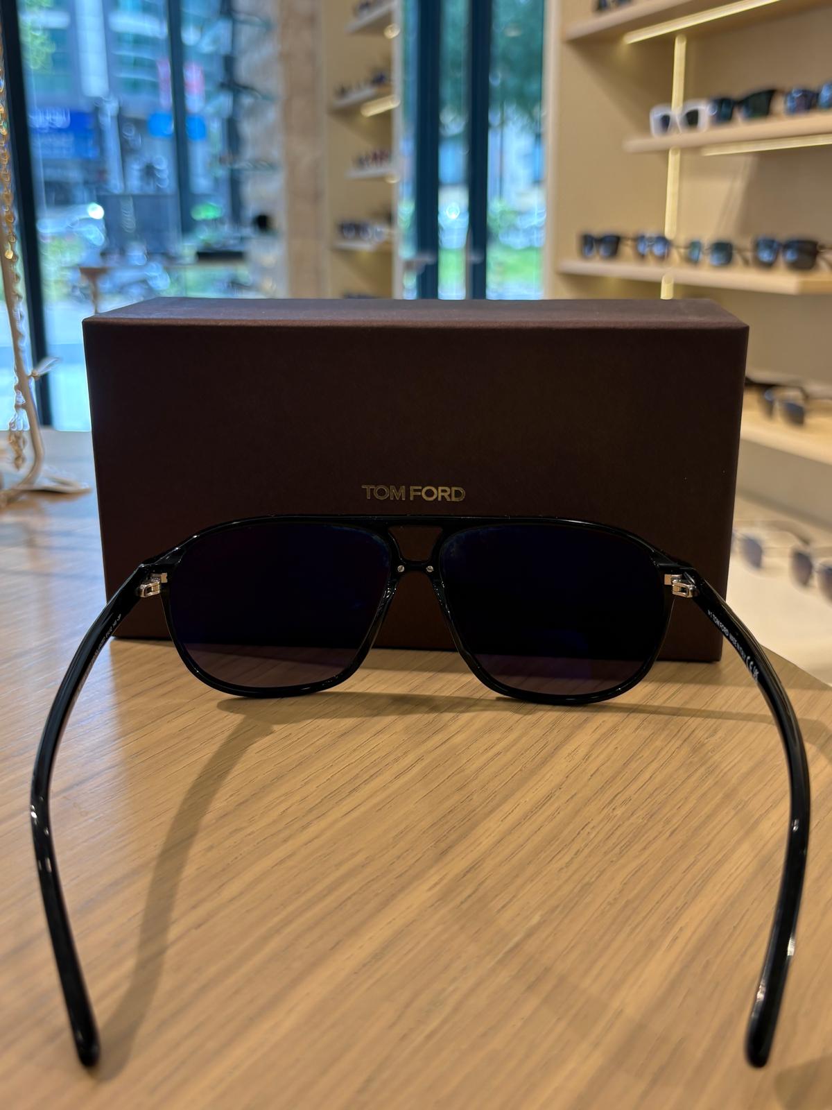 Tom Ford Bruce TF1026-N ECO 01D – Polarize Aviator Güneş Gözlüğü | Pelin Canlı Optik